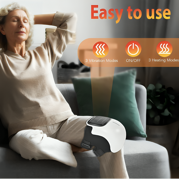 Dr. Knee Massager. The 4-In-1 Natural, Pain-Relief Massager.